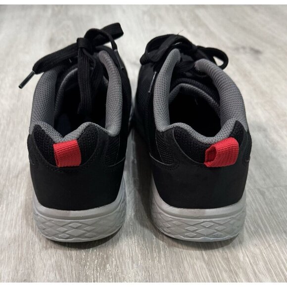 Skechers Work Safety Steel Toe Men Shoes CSA Approved Black Red Size 8 - Picture 4 of 11